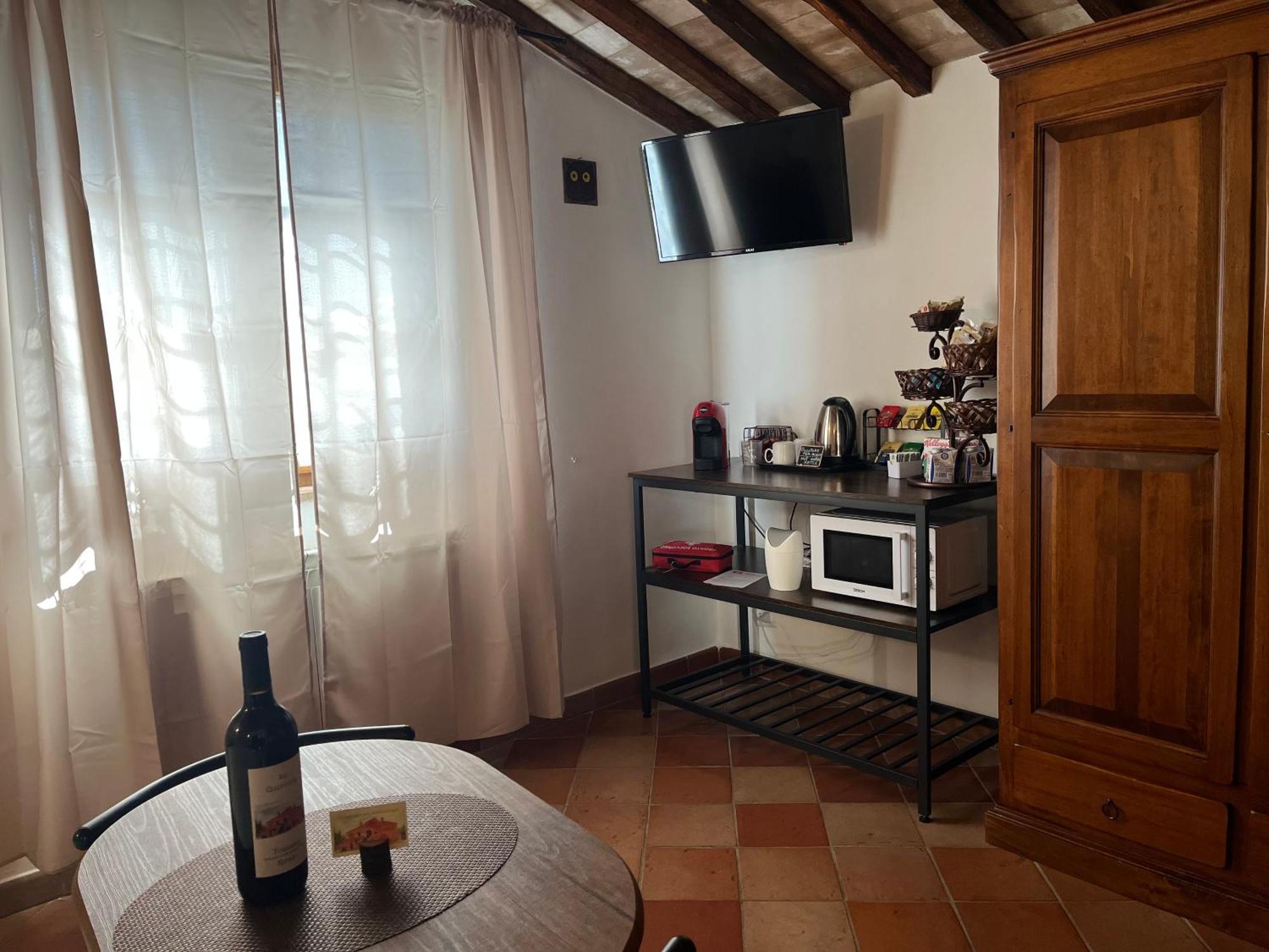Agriturismo Le Querciole In Val D'Orcia Bagno Vignoni Szoba fotó