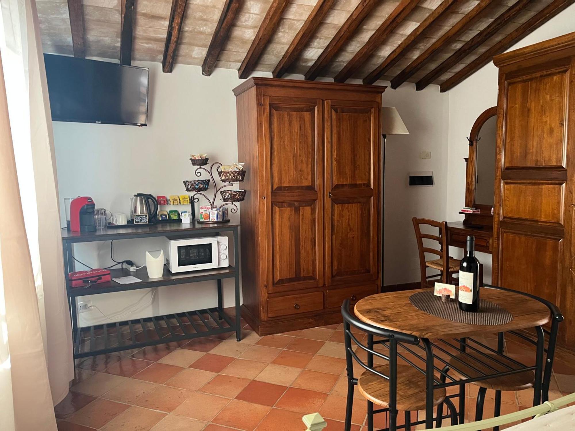 Agriturismo Le Querciole In Val D'Orcia Bagno Vignoni Szoba fotó